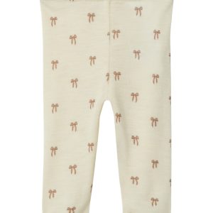 Lil' Atelier Uld Bukser Baby Nalu Slim Turtledove