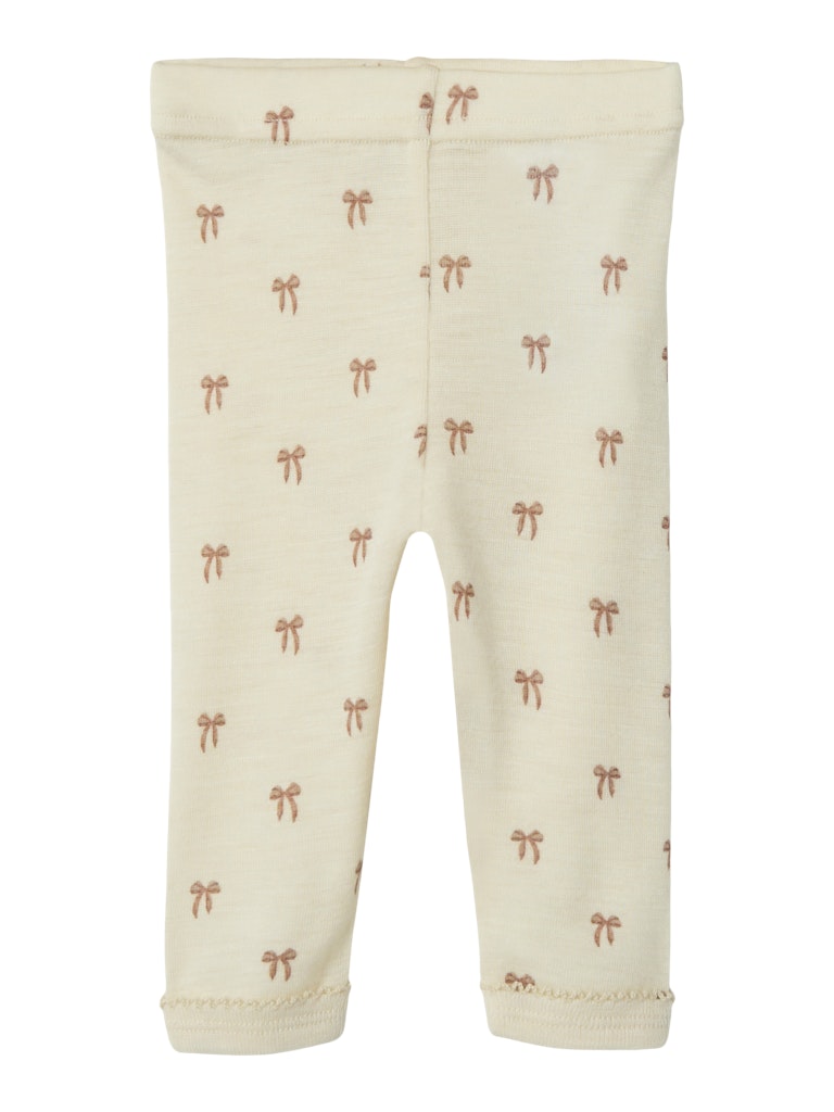 Lil' Atelier Uld Bukser Baby Nalu Slim Turtledove