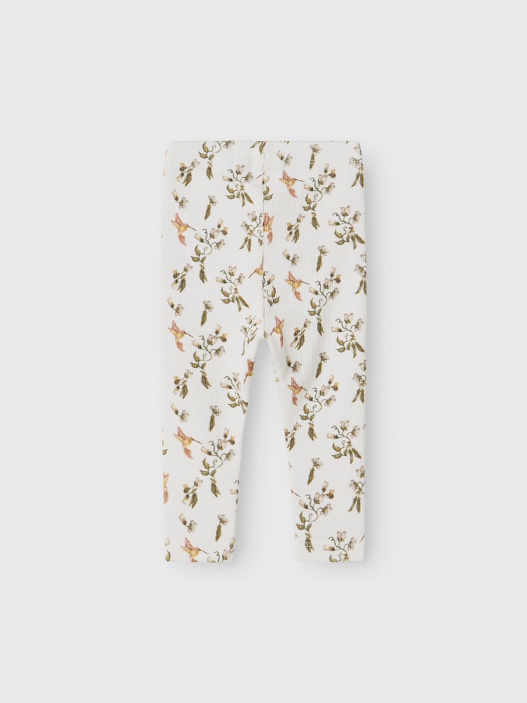 Lil' Atelier Leggins Baby Lavo Elf Slim Coconut Milk - Billede 2