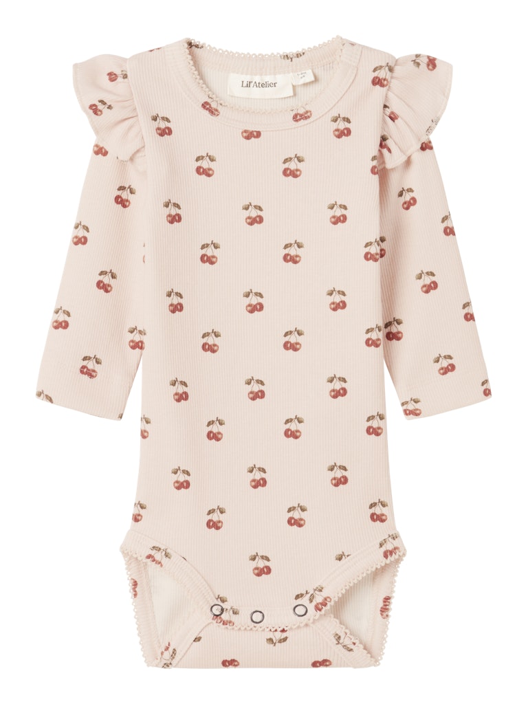 Lil' Atelier Body LS Lavo Eve Slim Silver Peony