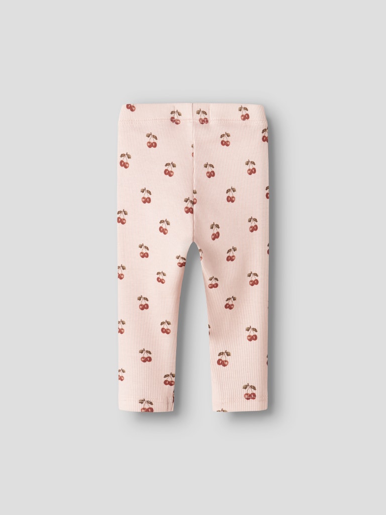 Lil' Atelier Leggins Baby Lavo Elf Slim Silver Peony - Billede 2