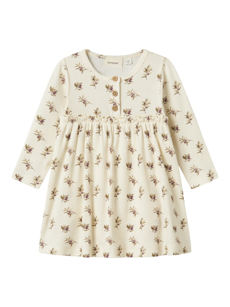 Lil' Atelier Kjolebody LS Gavo Ens Turtledove