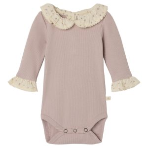 Lil' Atelier Body LS Trine Slim Shadow Gray