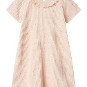 Lil' Atelier Kjole Mini SS Hulla hua Peach Blush