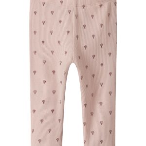 Lil' Atelier Leggins Baby Gago Kny Slim Cameo Rose