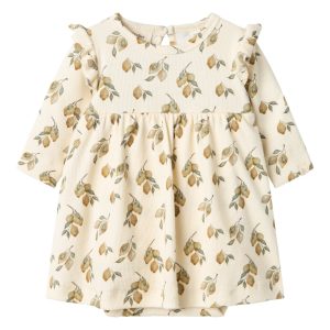 Lil' Atelier Kjolebody LS Gavo Enk Turtledove
