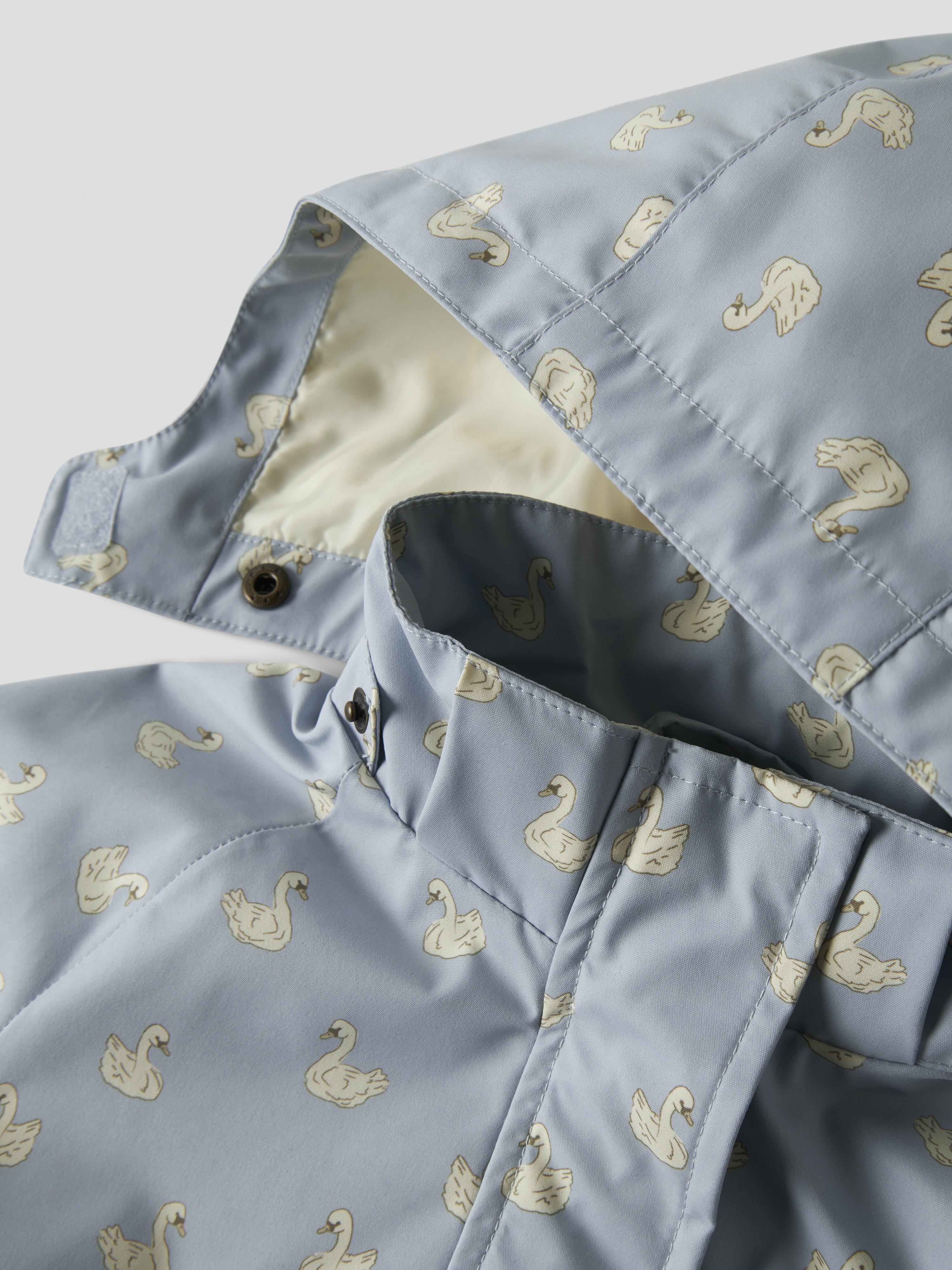 Lil' Atelier Jakke Mini Gudrun Zen Blue - Billede 3