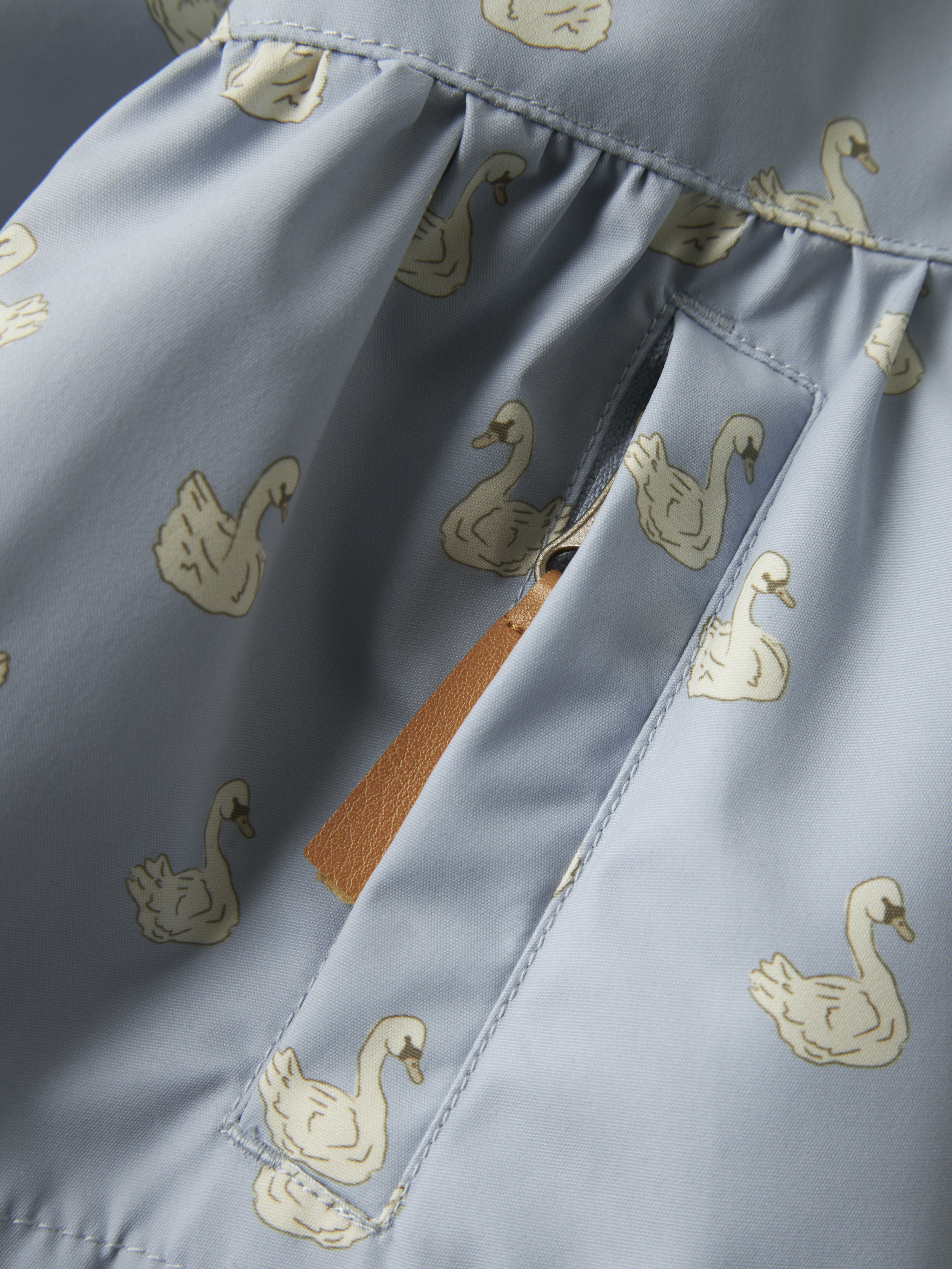 Lil' Atelier Jakke Mini Gudrun Zen Blue - Billede 5