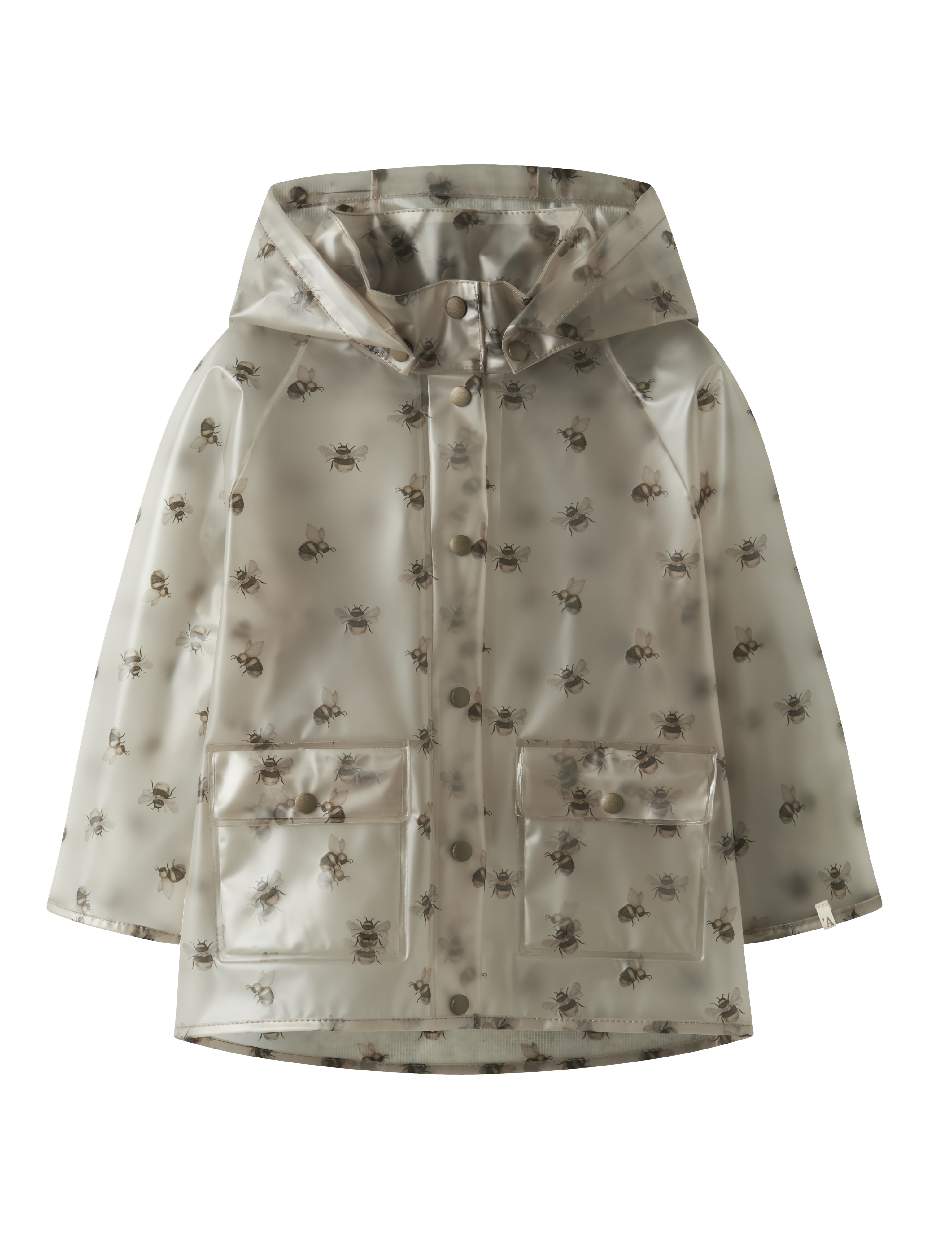 Lil' Atelier Regnjakke Mini Mamio Loose Turtledove