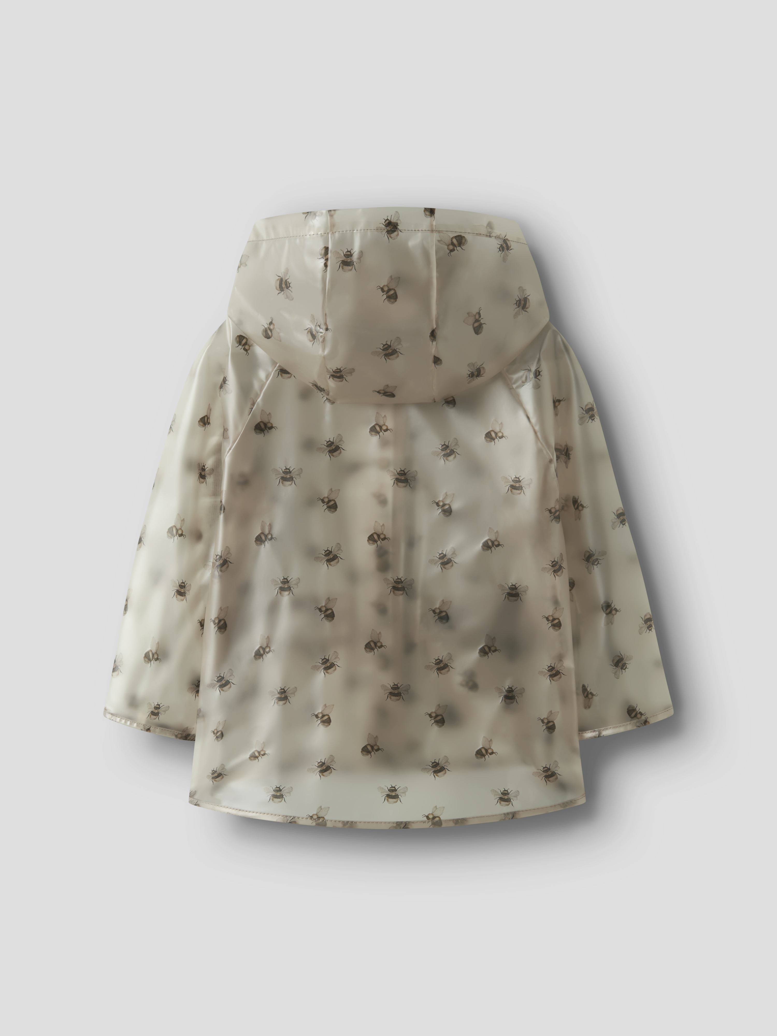 Lil' Atelier Regnjakke Mini Mamio Loose Turtledove - Billede 2