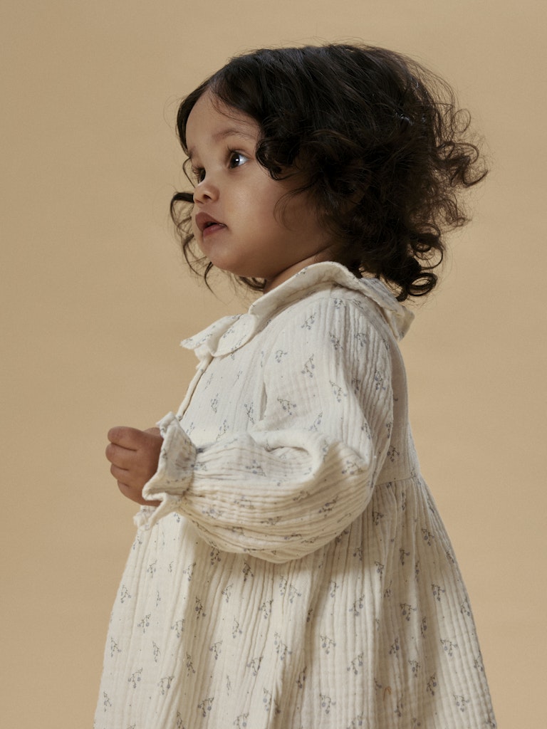 Lil' Atelier Kjolebody LS Balia Loose Coconut Milk - Billede 5