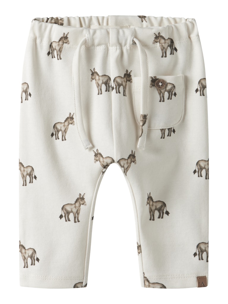 Lil' Atelier Bukser Baby Layo San Loose Coconut Milk