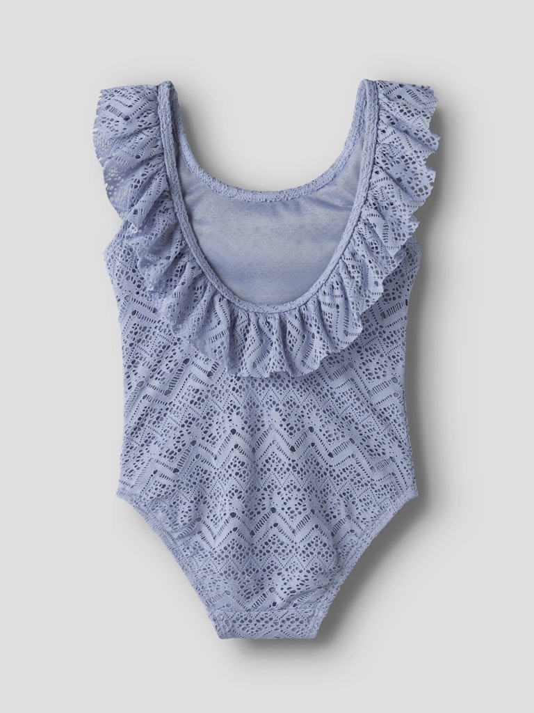 Lil' Atelier Badedragt Feline Swimsuit Zen Blue - Billede 2