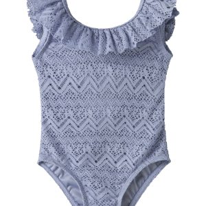 Lil' Atelier Badedragt Feline Swimsuit Zen Blue
