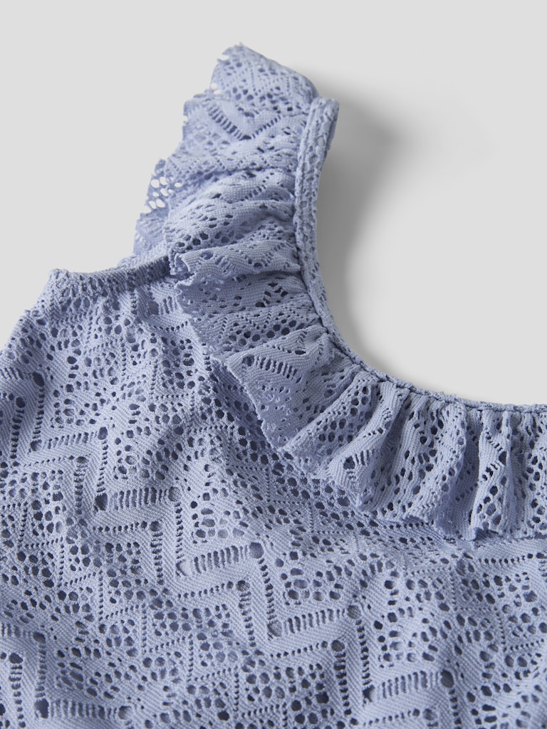 Lil' Atelier Badedragt Feline Swimsuit Zen Blue - Billede 3