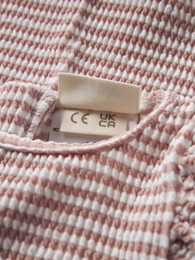 Lil' Atelier Svømmedragt LS Fredo UV Misty Rose - Billede 4