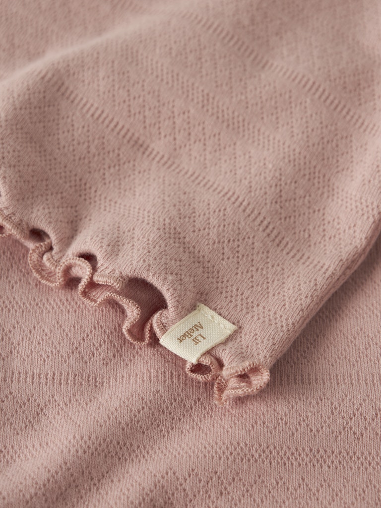 Name It T-shirt Mini LS Dimia Slim Misty Rose - Billede 2