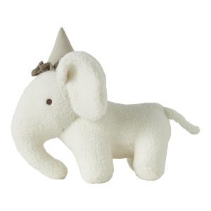 Lil' Atelier Nigo Bamse Elefant Sherpa Coconut Milk