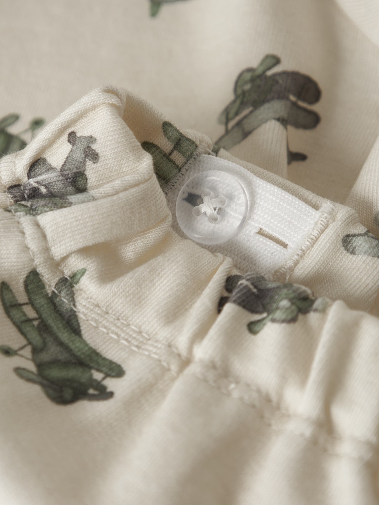 Lil' Atelier Bukser Baby Layo Geu Loose Coconut Milk - Billede 3