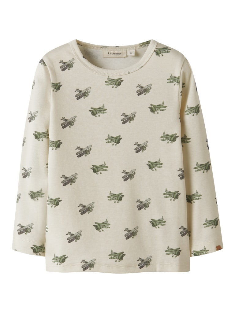 Lil' Atelier Bluse Mini LS Layo Geu Slim Coconut Milk