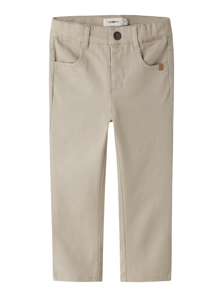 Lil' Atelier Bukser Mini Doreen Twill Oxford Tan