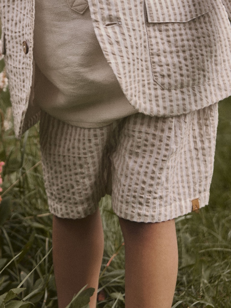 Lil' Atelier Shorts Mini Fausto Coconut Milk - Billede 4