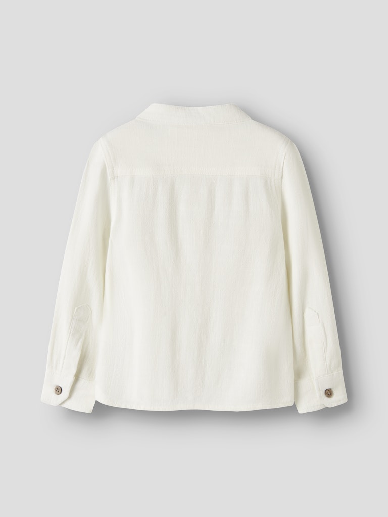 Lil' Atelier T-shirt LS Mini Freddie Loose Coconut Milk - Billede 2