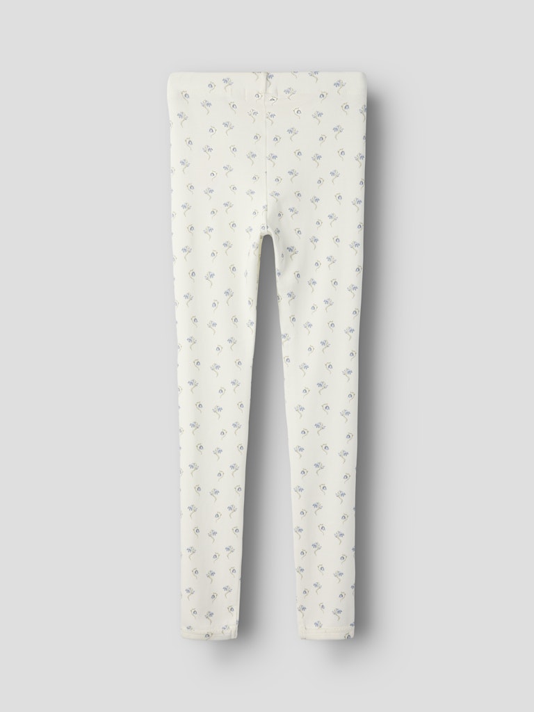 Lil' Atelier Leggins Mini Gayo Sag Slim Coconut Milk - Billede 2
