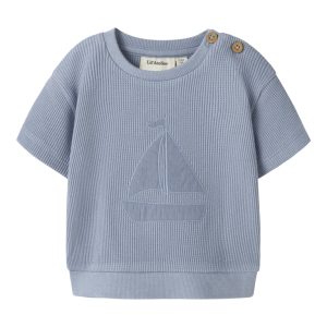 Lil' Atelier Sweatshirt Baby SS Harun Loose Dusty Blue
