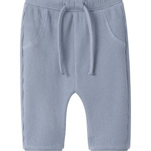 Lil' Atelier Sweatpants Baby Harun Loose Dusty Blue