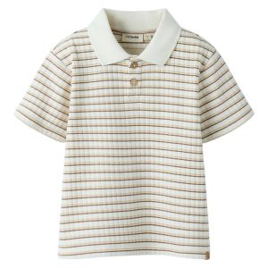 Lil' Atelier Polo SS Mini Haldur Loose Coconut Milk