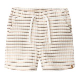 Lil' Atelier Shorts Mini Haldur Loose Coconut Milk