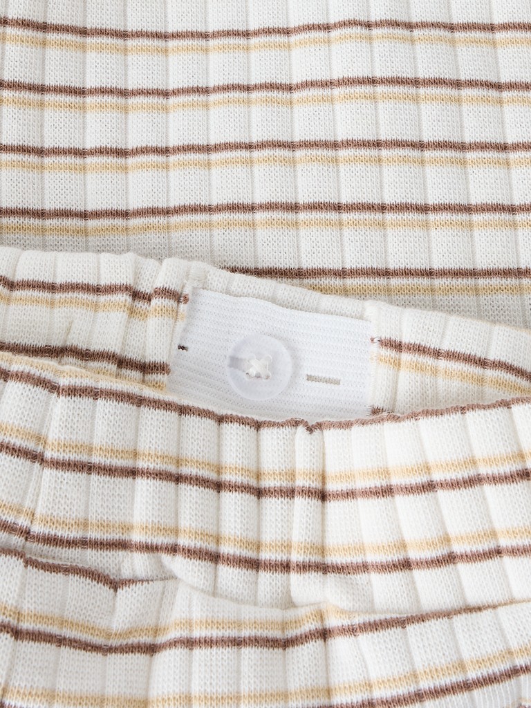 Lil' Atelier Shorts Mini Haldur Loose Coconut Milk - Billede 3