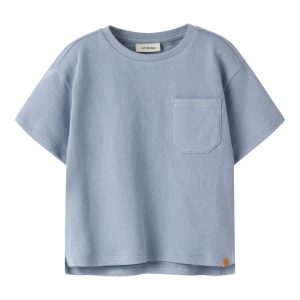Lil' Atelier T-shirt SS Mini Dias Loose Dusty Blue