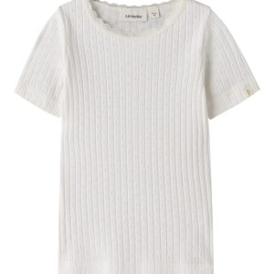 Lil' Atelier T-shirt SS Mini Haldis Slim Coconut Milk