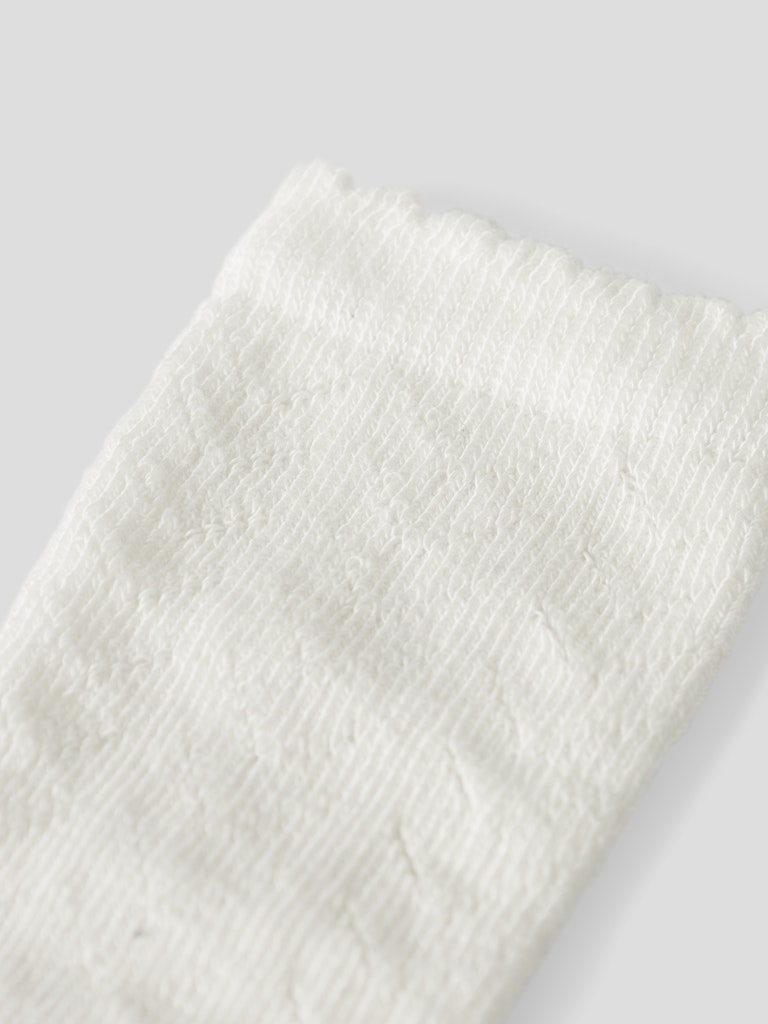 Lil' Atelier Strømper Herda Knæstrømper Coconut Milk - Billede 2