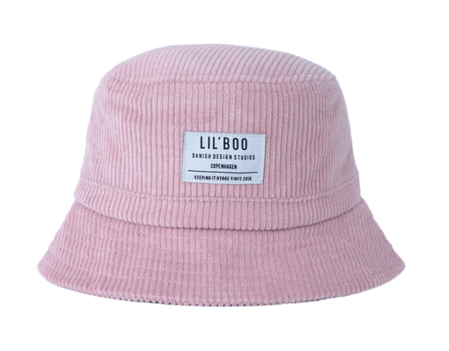 Lil' Boo Bøllehat Corduroy Dusty Pink