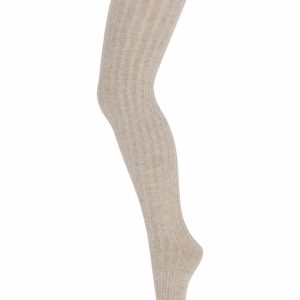 MP Danmark Strømpebukser Beige Melange