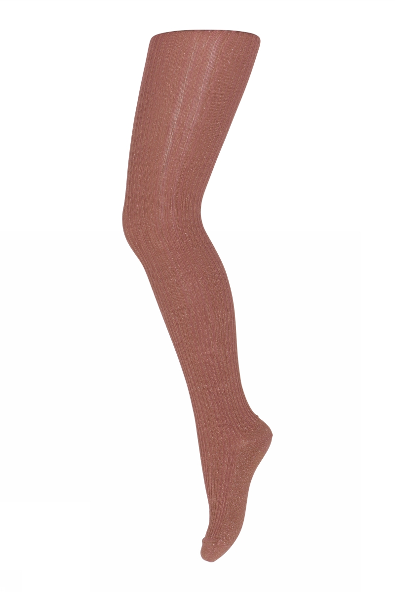 MP Danmark Strømpebukser Bambus Celosia Glitter Copper Brown
