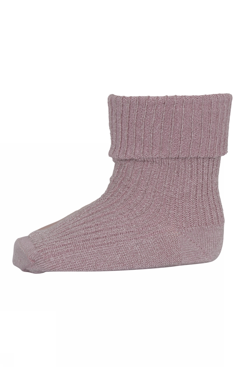 MP Danmark Strømper Ida Glitter Wood Rose