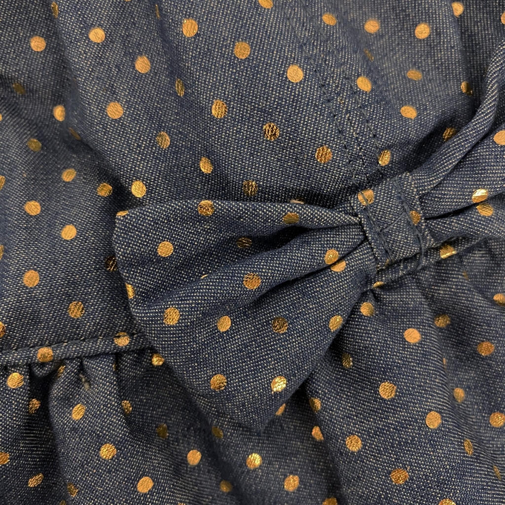 Mikk Line Bøllehat Summer Denim Blue Dots - Billede 2