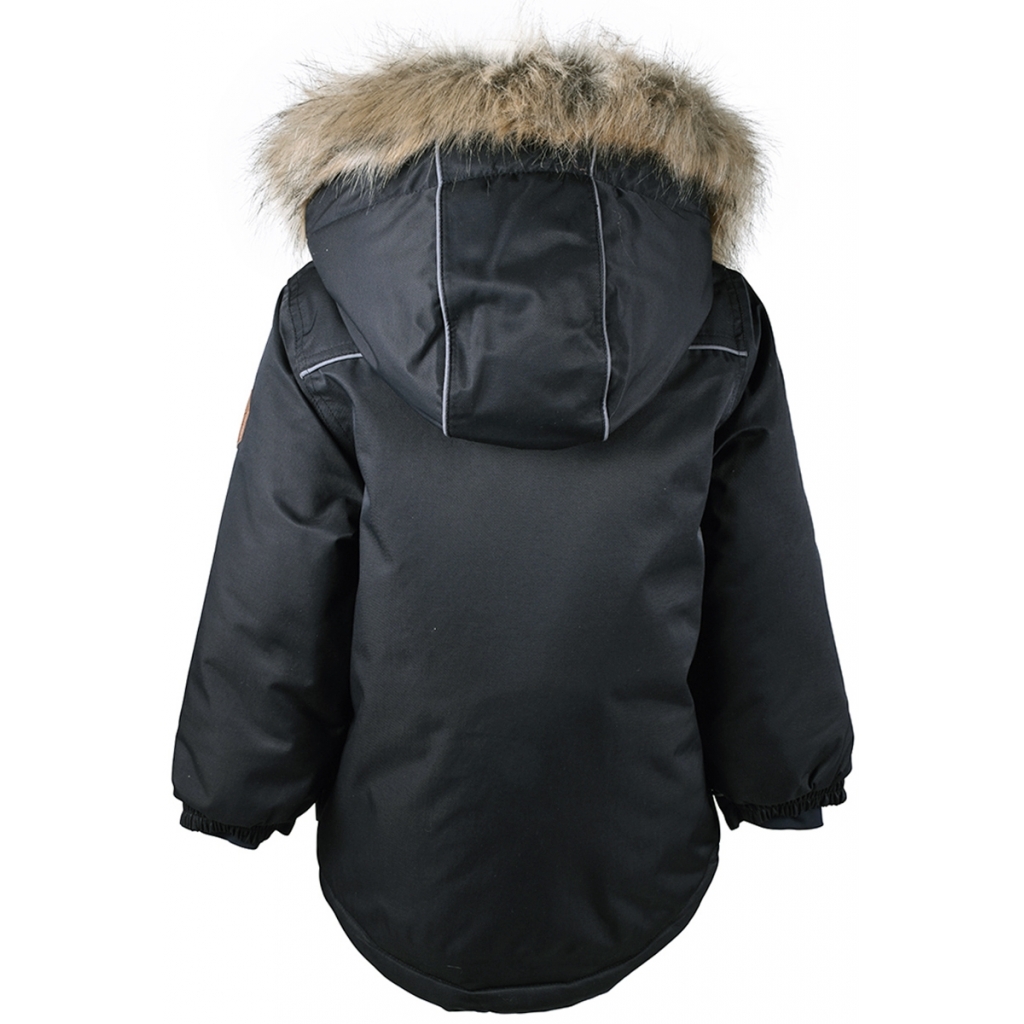 Mikk-Line Vinterjakke Dreng Twill Nylon Parca Black - Billede 2