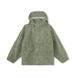 Mini A Ture Regnjakker Julien Oil Green
