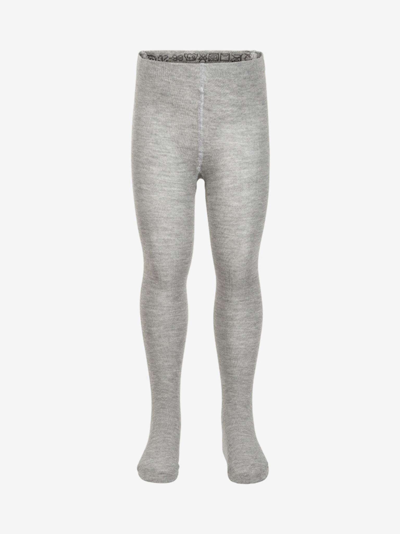Minymo Strømpebukser Solid Light Grey Melange