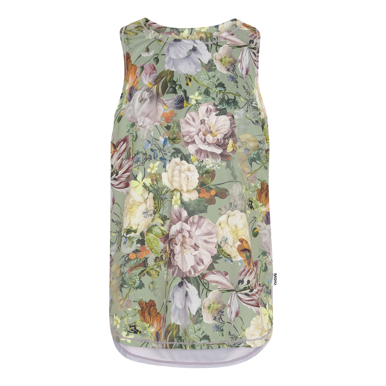 Molo Gymnastik Top Oriana Green Botanic - Billede 3
