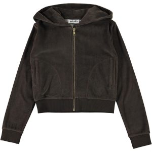 Molo Hættetrøje Milla Deep Brown