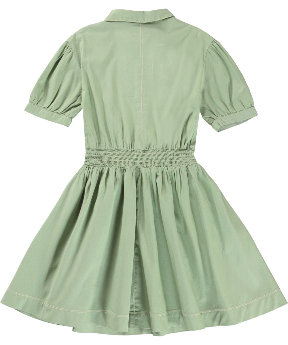 Molo Kjole Claudette Vintage Green - Billede 3