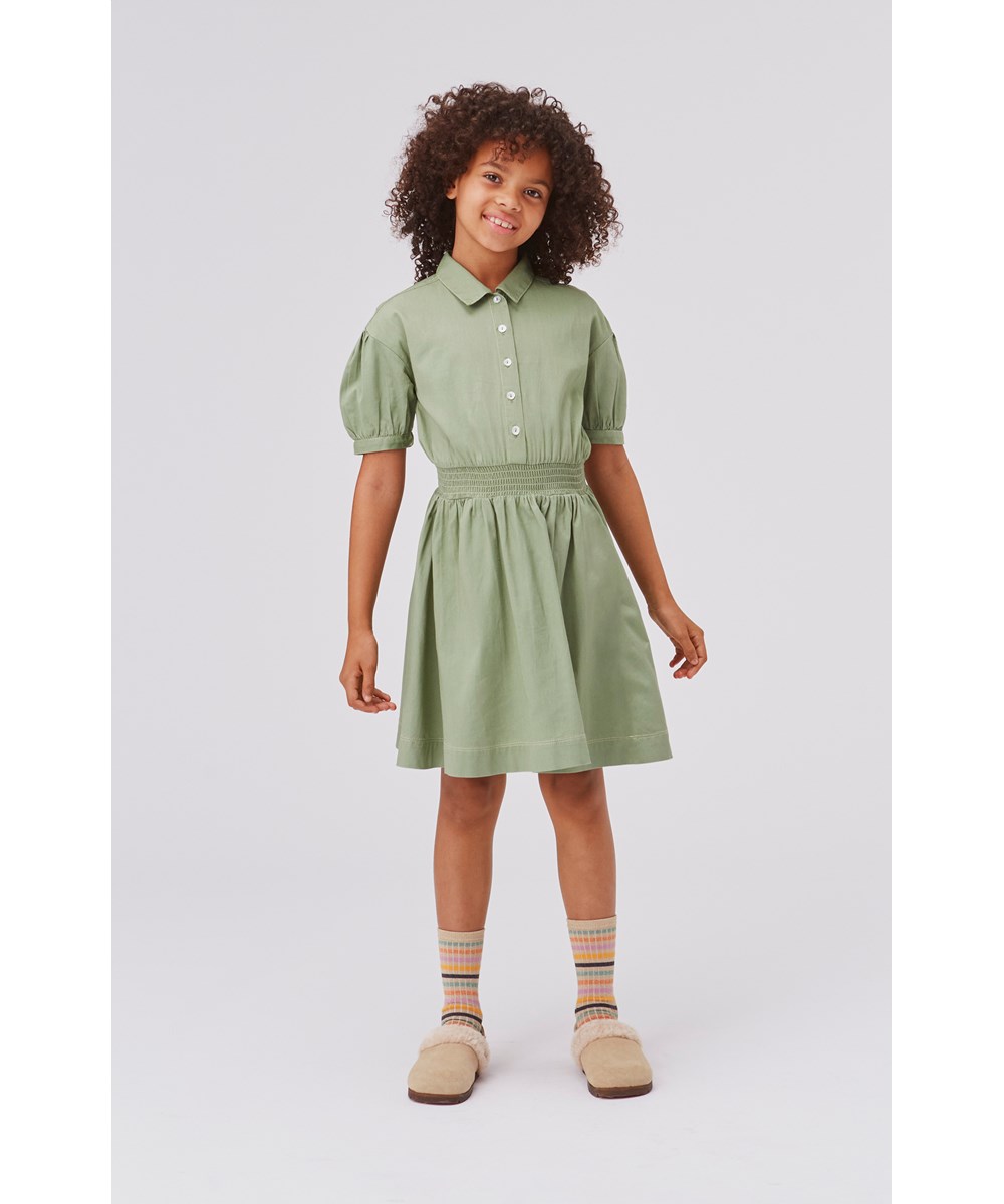 Molo Kjole Claudette Vintage Green