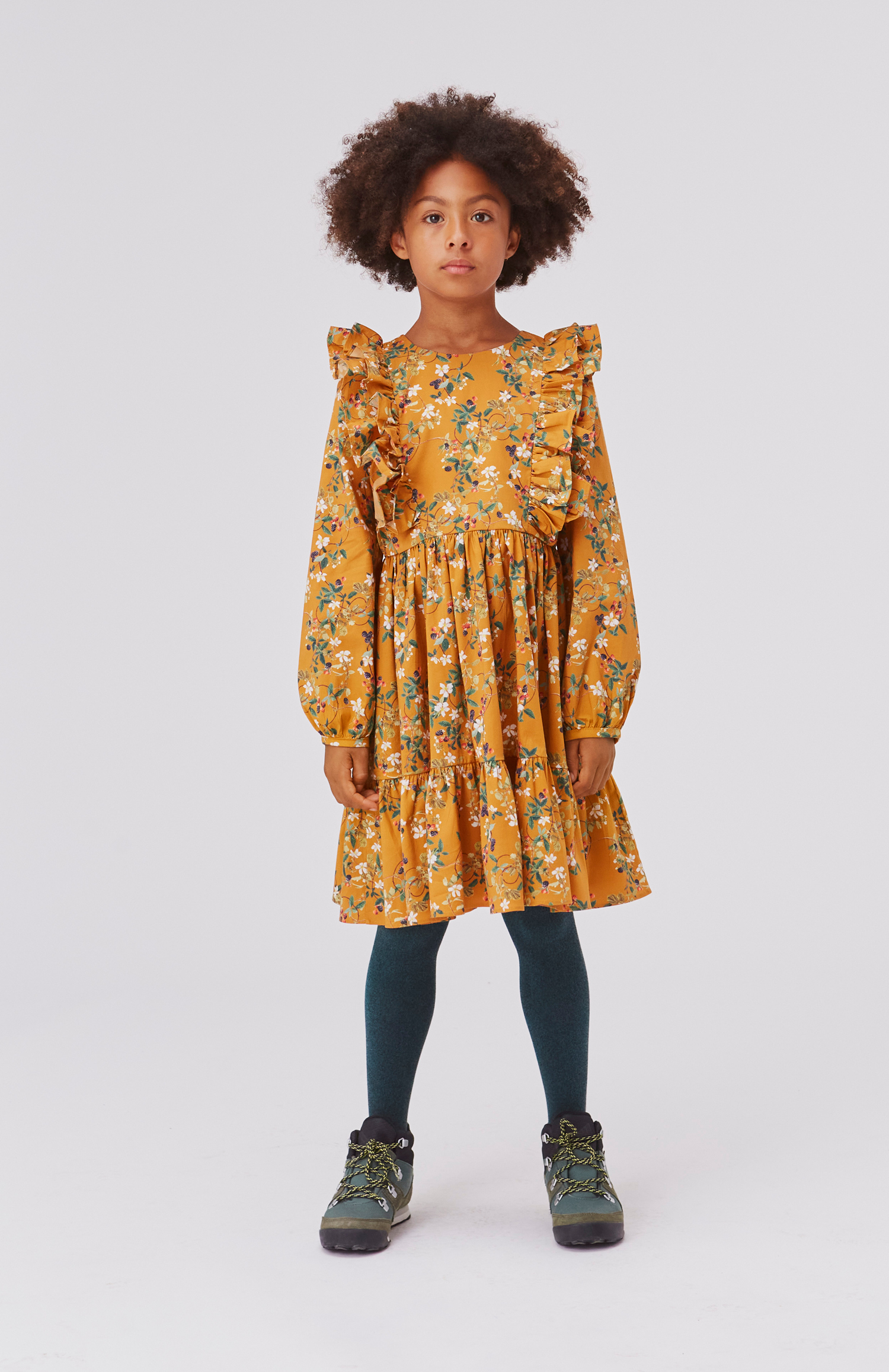 Molo Kjole Clea Bramble Gold