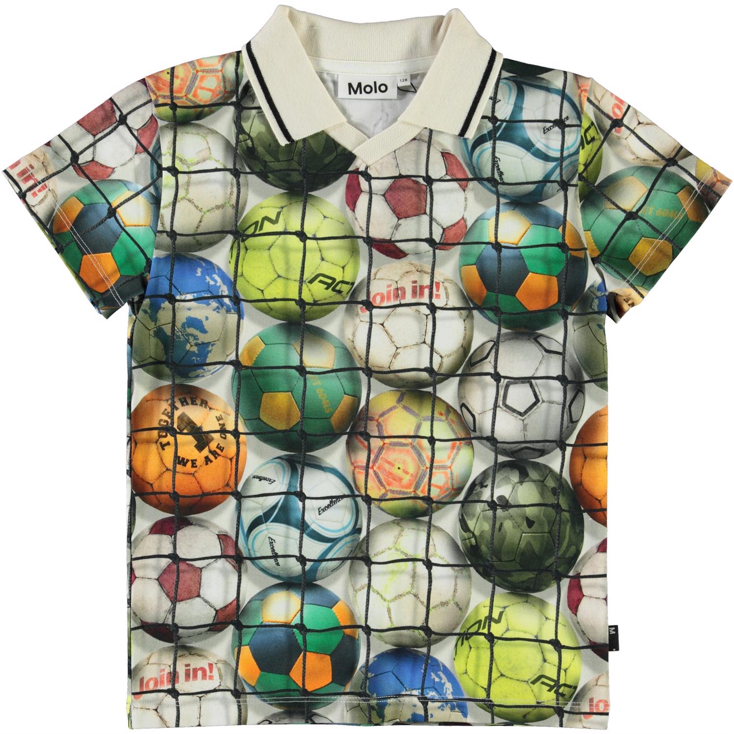 Molo Poloshirt Ren Footballs - Billede 3